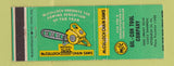 Matchbook Cover - McCulloch Chain Saws Gil Con Tool Pittsburgh PA
