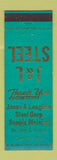 Matchbook Cover - Jones Laughlin Steel Corp Clarion PA WEAR