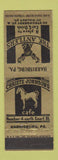 Matchbook Cover - Christie Johnon's Harrisburg PA Antlers