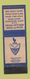Matchbook Cover - Nixon Restaurant Butler PA
