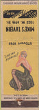 Matchbook Cover - Mike's Tavern Pinup
