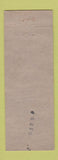 Matchbook Cover - Moseley's Cabins Mason? OH