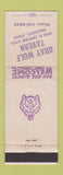 Matchbook Cover - Gray Wolf Tavern Masury OH
