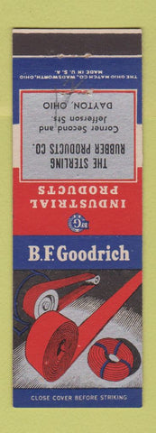 Matchbook Cover - BF Goodrich Sterling Rubber Dayton OH