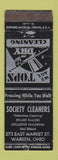 Matchbook Cover - Society Cleaners Warren OH WEAR
