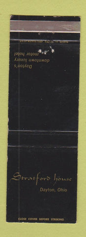 Matchbook Cover - Stratford House Dayton OH