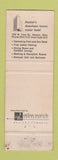 Matchbook Cover - Stratford House Dayton OH