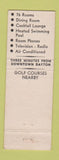 Matchbook Cover - Motel Capri Dayton OH