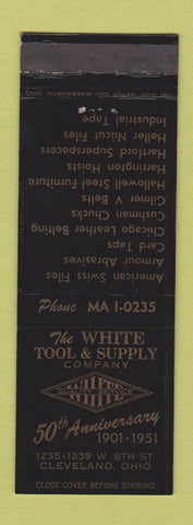 Matchbook Cover - White Tool and Supply Cleveland OH 1951