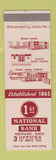 Matchbook Cover - 1st National Bank Newark OH
