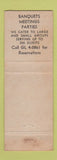 Matchbook Cover - Fulton House Canton OH restaurant