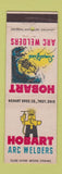 Matchbook Cover - Hobart Arc Welders Troy OH
