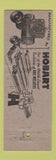 Matchbook Cover - Hobart Arc Welders Troy OH