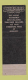 Matchbook Cover - Superior Switchboard Devices Canton OH