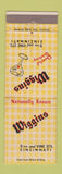 Matchbook Cover - Wiggins Cincinnati OH