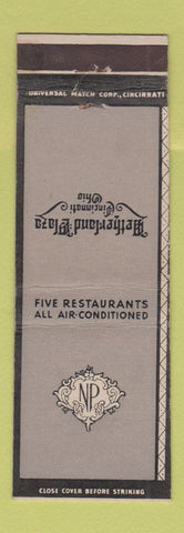 Matchbook Cover - Netherland Plaza Hotel Cincinnati OH