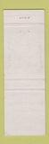 Matchbook Cover - Bellaire House Restaurant Carlisle PA