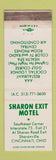 Matchbook Cover - Sharon Exit Motel Cincinnati OH WEAR