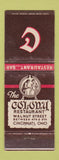Matchbook Cover - Colony Restaurant Cincinnati OH