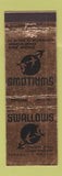 Matchbook Cover - Swallows Restaurant Ashtabula OH