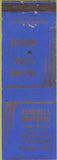 Matchbook Cover - Campbell Brothers Farmington MI Mobil oil gas WORN