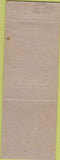 Matchbook Cover - Campbell Brothers Farmington MI Mobil oil gas WORN
