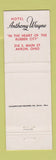 Matchbook Cover - Hotel Anthony Wayne Akron OH