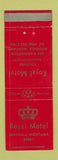 Matchbook Cover - Royal Motel Missoula MT