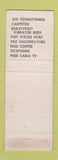 Matchbook Cover - Royal Motel Missoula MT