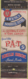 Matchbook Cover - Blue Ribbon Cigars WORN
