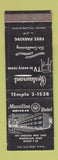Matchbook Cover - Massillon Drive In Hotel Massillon OH WEAR
