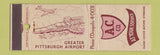 Matchbook Cover - AC Service Pittsburgh PA Airport