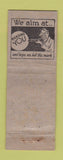 Matchbook Cover - Adam Gingrich Painting Contractor Hummelstown PA ADVANCE WEAR