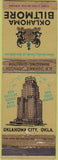 Matchbook Cover - Oklahoma Biltmore Hotel Oklahoma City OK