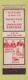 Matchbook Cover - Edward's Restaurant Soda Shoppe Annville PA WEAR