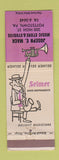 Matchbook Cover - Selmer Band Instruments Music Pottstown PA WEAR