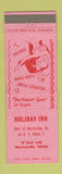 Matchbook Cover - Holiday Inn Morrisville PA