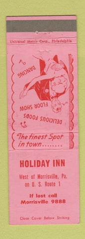 Matchbook Cover - Holiday Inn Morrisville PA