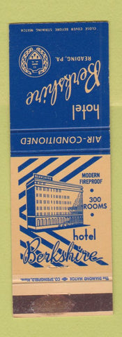 Matchbook Cover - Hotel Berkshire Reading PA WEAR