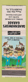 Matchbook Cover - Danenhower's Garage Dauberville PA hillbilly