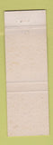 Matchbook Cover - Stephen Chisek Insurance Real Estate Simpson PA