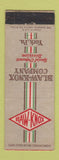Matchbook Cover - Blaw Knox Ordnance York PA