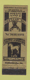 Matchbook Cover - Christie Johnon's Harrisburg PA Antlers