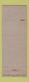 Matchbook Cover Admiral Dewey Chapter 8 Convention Harrisburg PA match collector