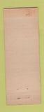 Matchbook Cover - JM Shindler Funeral Home Furniture York PA WEAR