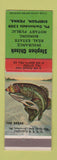 Matchbook Cover - Stephen Chisek Insurance Real Estate Simpson PA