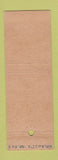 Matchbook Cover - Pittsburgh Paints Plate Glass Harrisburg PA