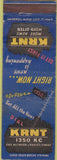 Matchbook Cover - KRNT Radio IA WEAR