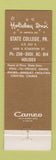 Matchbook Cover - Pub State College PA Holiday Inn