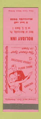 Matchbook Cover - Holiday Inn Morrisville PA